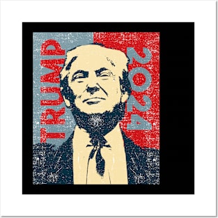 Trump 2024 Mugshot President Legend Posters and Art